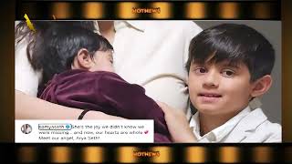 😍Soumya Seth ने दिवाली पर अपनी बेटी Arya की पहली झलक फैंस को दिखाई #sbs