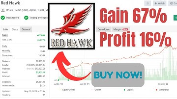 Red Hawk MT4 EA  |  Top Forex Robot with Live Results