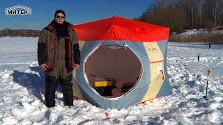 Особенности зимней палатки Нельма 2 куб люкс и ее уникальный внутренний тент