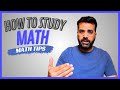 Do This If Your Maths is Weak | How to Study Maths Effectively