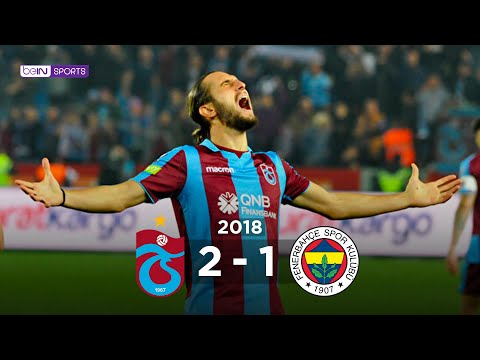 Trabzonspor 2 - 1 Fenerbahçe | Maç Özeti | 2018