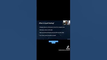 What is liquid staking?