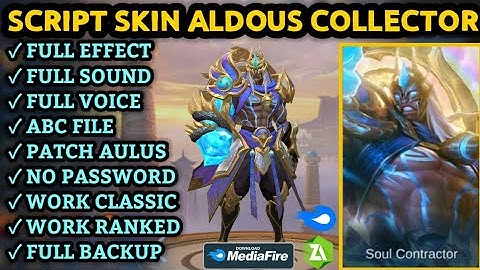 SCRIPT SKIN ALDOUS COLLECTOR REALM WATCHER FULL EFFECT NO PASSWORD WITH BACKUP - PATCH AULUS