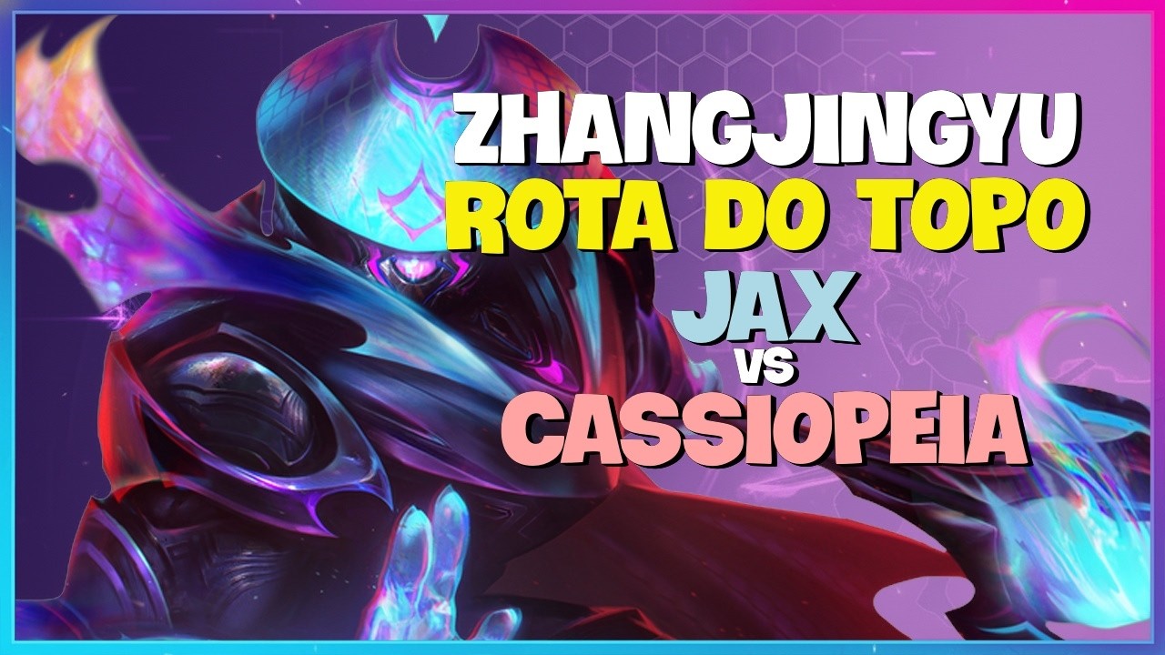 Rank 1 Jax : Esse maluco está MASSACRANDO a Cassiopeia no Super Server com esse COMBO LIMPO