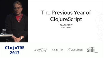 The Previous Year of ClojureScript – Juho Teperi