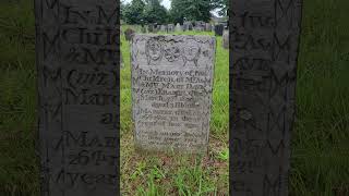 Headstone 1800 and 1802 Soul Effigy Two Children - Stafford CT #cemetery Headstone 1800 and 1802 Soul Effigy Two Children - Stafford CT #cemetery