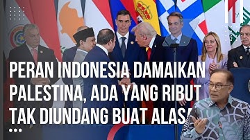 Cemburu Berat! Ada Yang Tak Diundang ke KTT Gaza, Malah Buat Alasan Aneh!