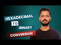 Learn Hexadecimal to Binary Conversion Fast ⚡ Hindi