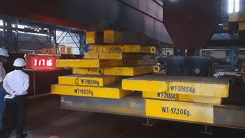 140ton double Girder EOT Crane Successful Performance Test with 171ton Overload Test.