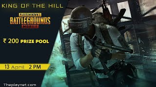 Pubg Mobile -King Of The Hill (DUO) | The Playnet