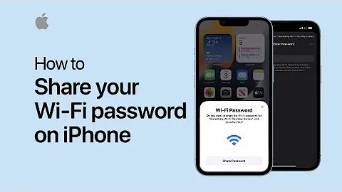 How to share your Wi-Fi password | Apple Support