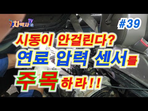 차박사TV_39회 따다닥? 시동이 안걸린다고요?? 연료 압력 센서를 주목하라!! Check fuel rail pressor sensor if it doesn&rsquo;t start.