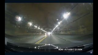 October 2025 Dashcam Driving In Asheville, NC Including Going Through The Tunnel On Tunnel Rd
