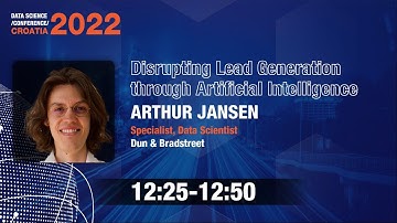 Disrupting Lead Generation through Artificial Intelligence - Arthur Jansen [DSCCroatia22]