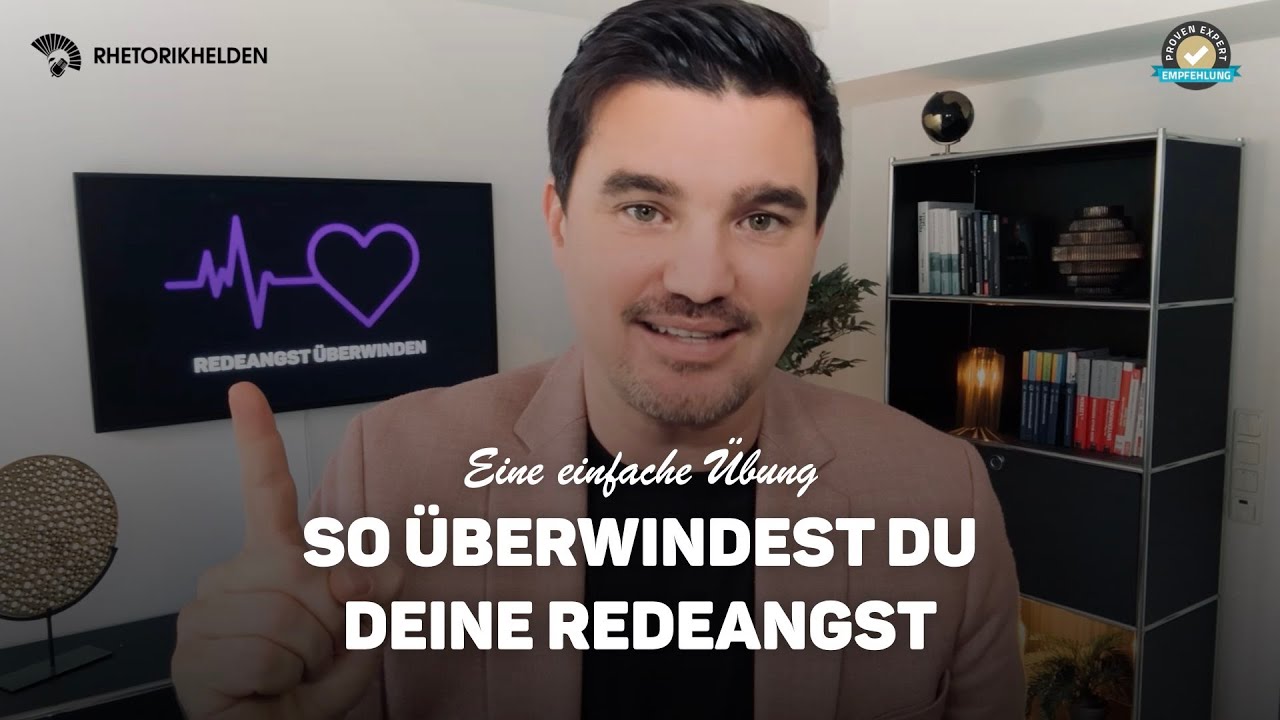 Rhetorik Coaching gegen Redeangst mit Tim Christopher Gasse von den Rhetorikhelden