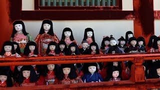 【怖すぎ】日本人形が20000体集まる恐怖の神社。『キャンピングカー日本一周の旅#20』