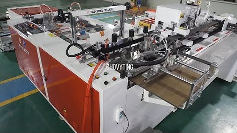 CW-500ZD bottom seal soft loop handle bag making machine (new design)