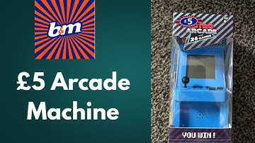 The £5 B&M Arcade Machine (Garbage Game Consoles)