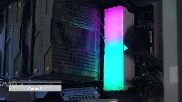 V-Color Prism Pro RGB light preview with MSI Mystic light