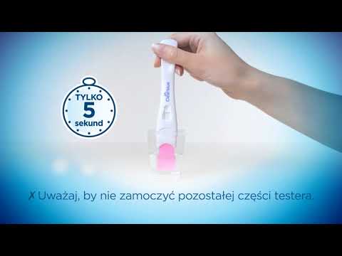 Wideo: Test Ciążowy Clearblue - Instrukcje