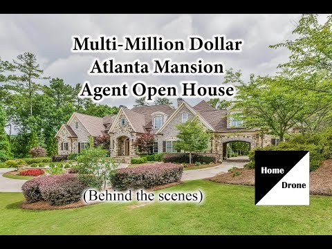 Multi Million Dollar Atlanta Mansion Agent Open House - Planning and Behind the Scenes