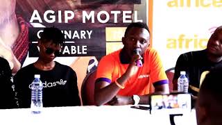 Ray G Press conference hosted by Africell Ambassador Mc Kacheche