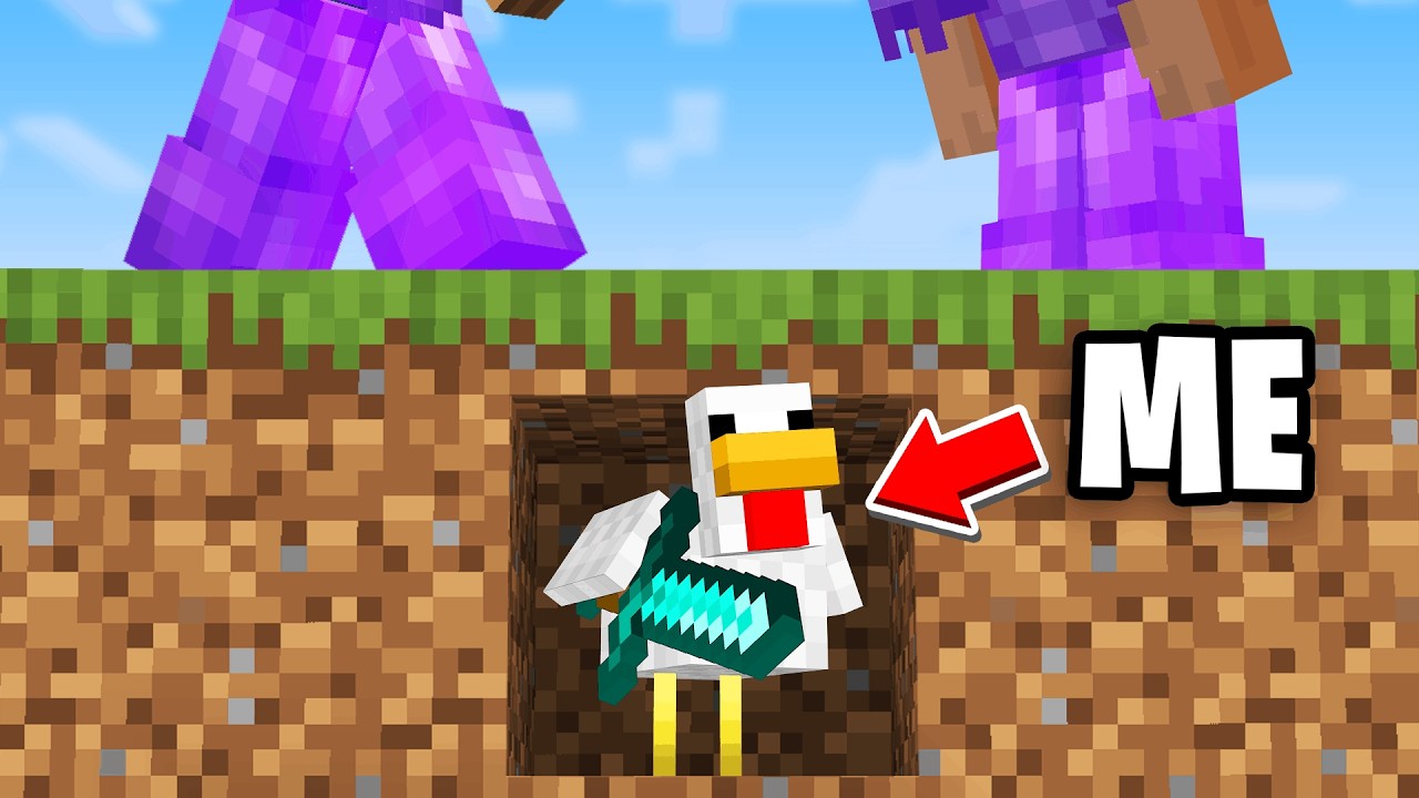 Minecraft, But I Secretly SHAPESHIFT...