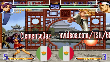 King of Fighters 2002 Plus (FT5) - ClementeJaz (MX) vs xvideos.com/TSK/6954 (MX) - 2021-11-07