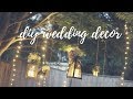 EASY WEDDING DECOR IDEAS: LIGHTING & TWINE BALLS