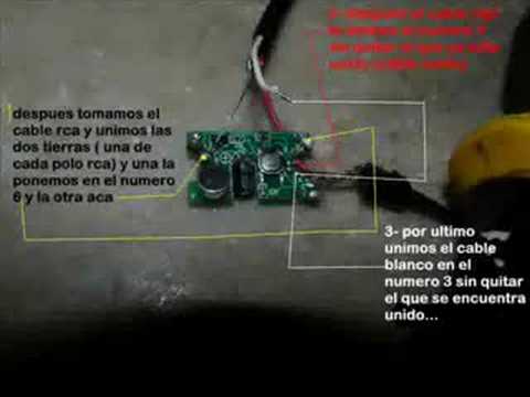 cable mini-usb a rca - YouTube hdmi wiring diagram 