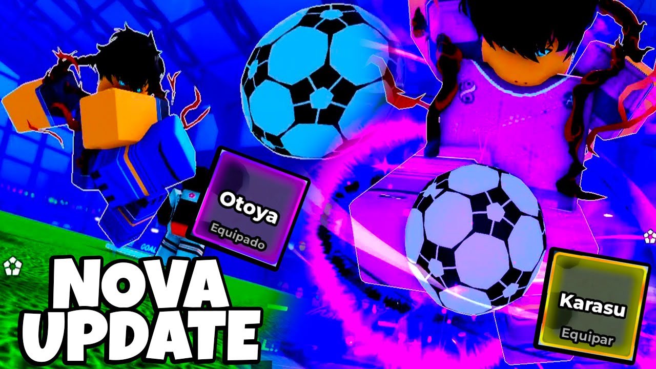🔥 NOVA ATUALIZAÇÃO! OTOYA E KARASU CHEGARAM NO BLUE LOCK RIVALS! ⚽😱 ...