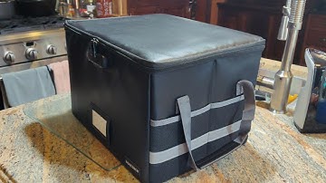 WUGEUSCH Fireproof Box - Secure, Portable, Collapsible File Folder Storage Case. Review
