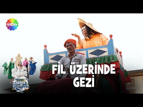 Bülent Ersoy'un fil üzerinde gezi keyfi | Dünya Güzellerim