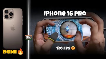 iPhone 16 Pro BGMI Gameplay | 90FPS Ultra Smooth Graphics Test 