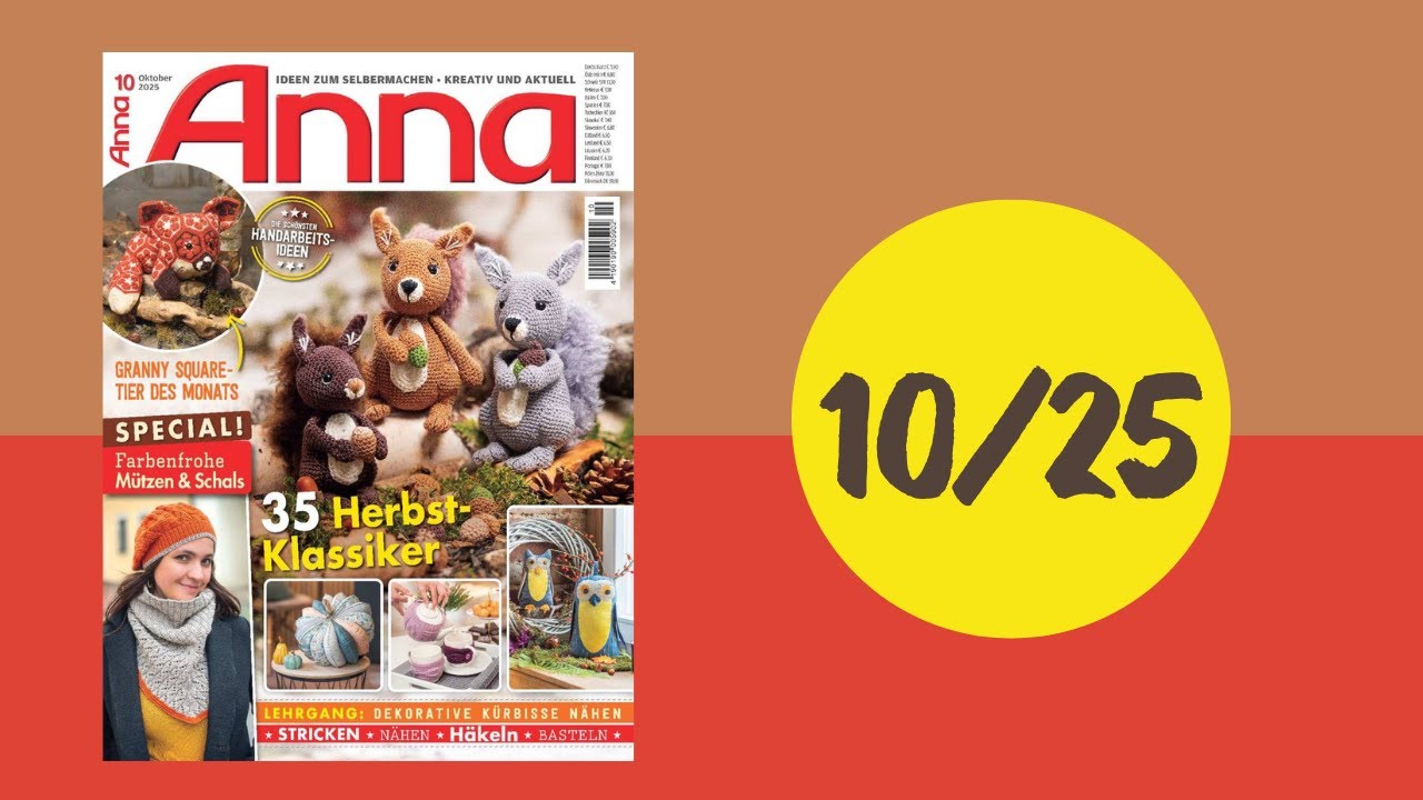 🧣Anna 10/2025 I Knitting Magazine Flip Through - YouTube