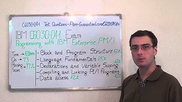 C6030-041 – Programming Exam with IBM Enterprise Test PL/I Questions