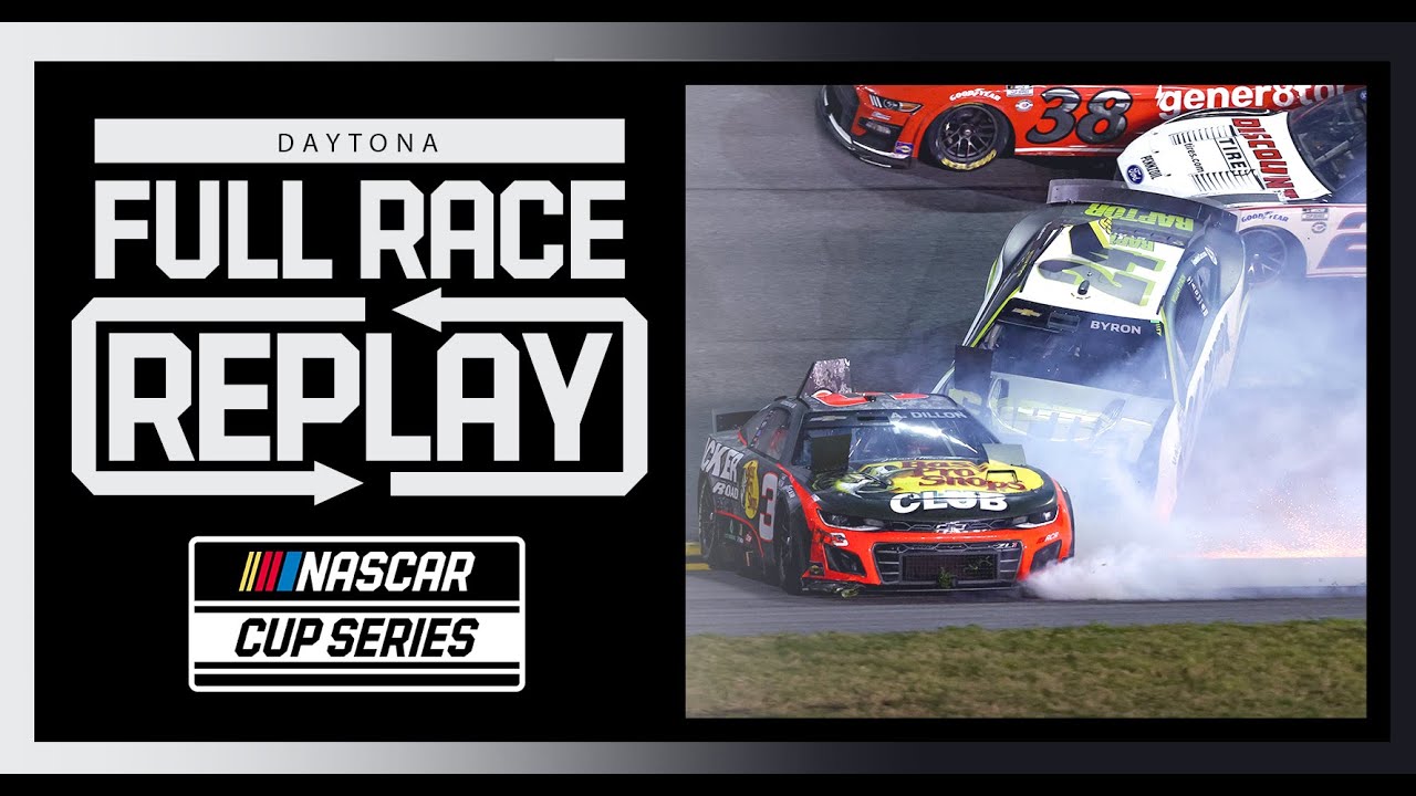 Daytona 500 NASCAR Cup Series Full Race Replay