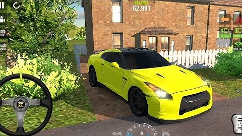 SPORT CAR NISSAN GTR R35 CITY MULTI-LEVEL PARKING DRIVING CİTY | CAR PARKİNG 3D ONLINE 
