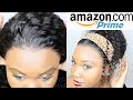 Only 15mins, Amazon prime Lace front wig, NO BALD SCALP, NO BLEACHING, NO PLUCKING | Unice hair