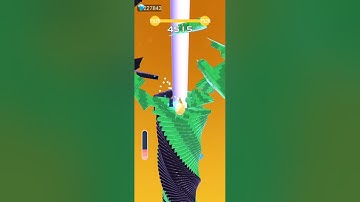 World Record In Stackball 3D #shorts #stackball #shots #trending #trap #gaming