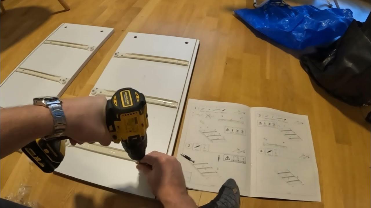 Furniture Assembly POV Small JYSK TAPDRUP YouTube