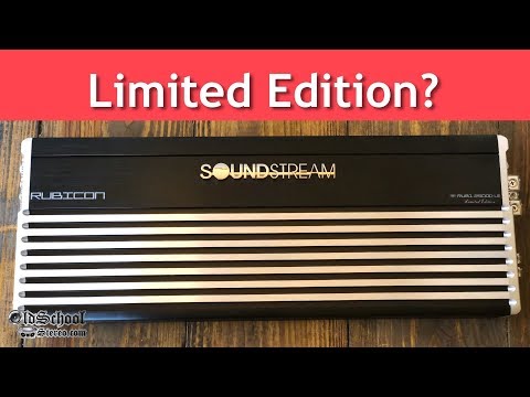 Limited Edition? Soundstream Rubicon 2500.1D LE Amp Dyno Test