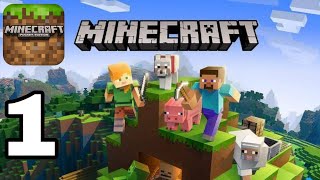 Minecraft Pocket Edition - Gameplay Walkthrough Part 1 - Survival (iOS, Android)