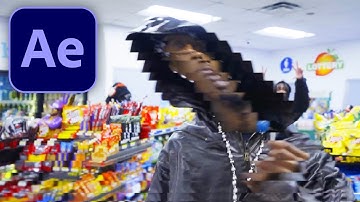 TRENDING WARPED SLIT SCAN DISPLACEMENT EFFECT (EASY)