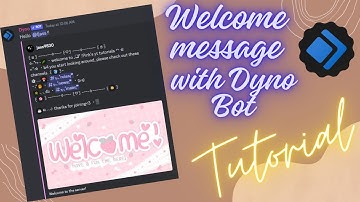 ༊*·˚ Aesthetic welcome message | Dyno | Tutorial | Pinky