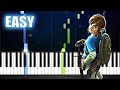 The legend of zelda breath of the wild  easy piano tutorial