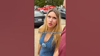 When she likes older guys… 😑🙄😂 #shorts #youtubeshorts #funny #comedy #old #dating #relationship
