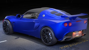 WIP Lotus Elise car from the scratch created in autodesk maya , substance painter rendered in arnold