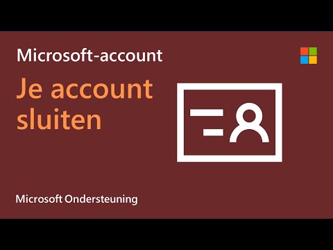 Je Microsoft-account sluiten | Microsoft