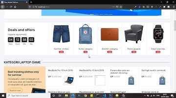 Source Code Toko Online Laravel Raja Ongkir Bootstrap AdminLTE